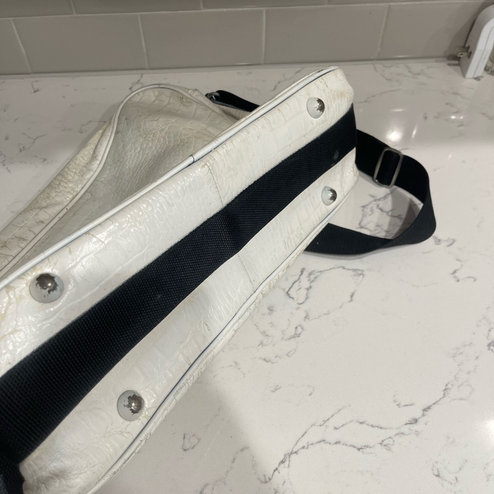 Y-3 Yohji Yamamoto White Shoulder messenger Bag CHECK PHOTOS - Picture 3 of 8